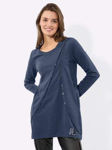 WITT WEIDEN Long-Sweatshirt in rauchblau