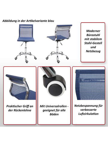 MCW Bürostuhl drehbar K53, Schwarz