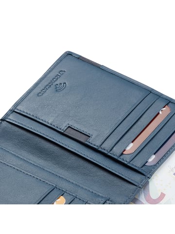 Roncato Monaco Geldbörse RFID Schutz Leder 9.5 cm in denim
