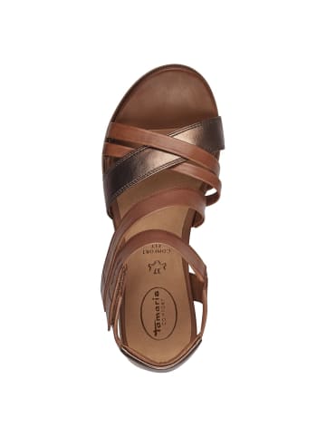 Tamaris COMFORT Sandalette in NUT COMB