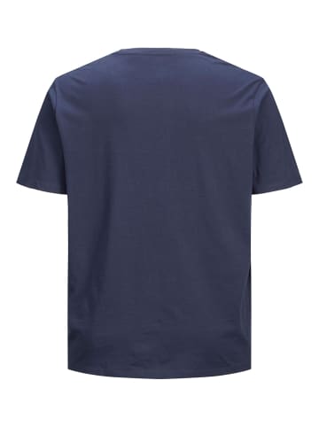 JACK & JONES PLUS T-shirt in Navy Blazer