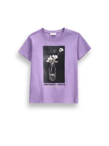 Coccodrillo T-shirt mit kurzen Ärmeln in violett