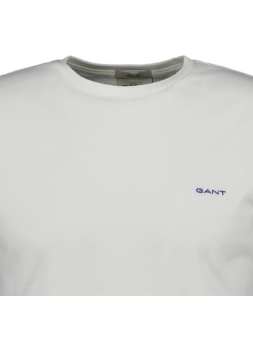 Gant T-Shirt 1er Pack in Weiß