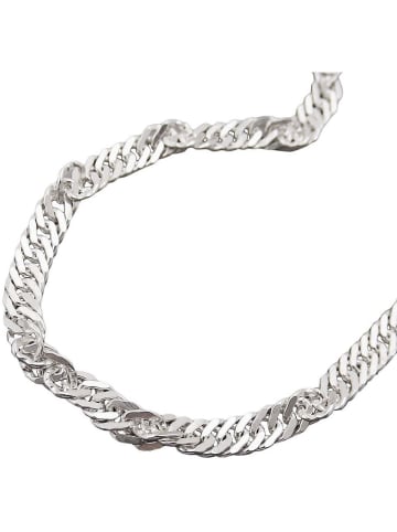 Gallay Kette 3mm Singapurkette diamantiert Silber 925 70cm in silber