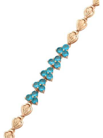 NAEMI Women Bracelet in Rose Gold Turquoise