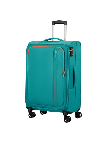 American Tourister Sea Seeker - 4-Rollen-Trolley M 68 cm in aqua green