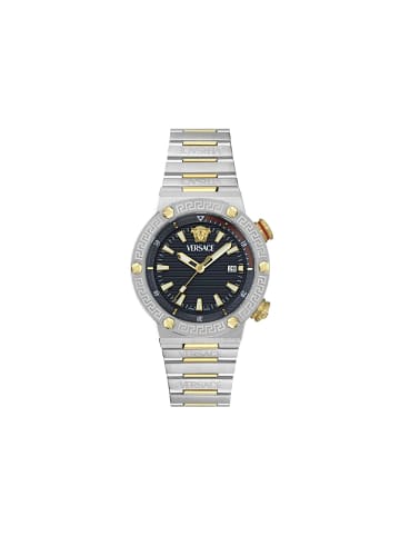 Versace Analoguhr für Herren in silber