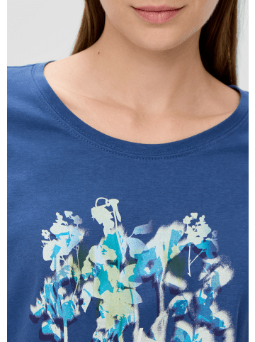 s.Oliver T-Shirt kurzarm in Blau