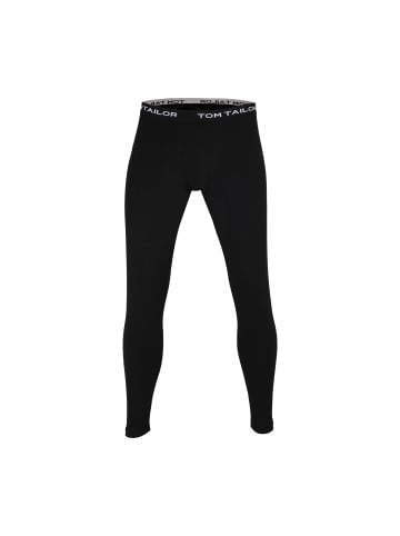 Tom Tailor Lange Unterhose Buffer in black