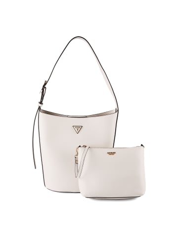 Guess Meridian II Schultertasche 30 cm in ivory