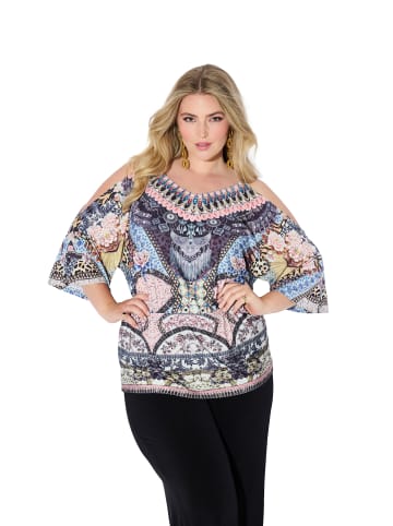 Ulla Popken Strick-Top in schwarz