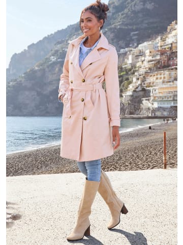 LASCANA Trenchcoat in puderrosa