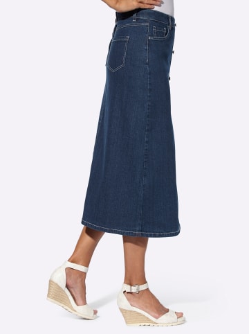 WITT WEIDEN Jeansrock in blue-stone-washed