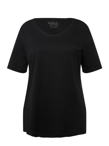 Ulla Popken Shirt in schwarz