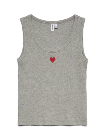 Vero Moda Tanktop in Light Grey Melange