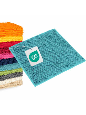 WohnDirect Badematte PARIS in Petrol