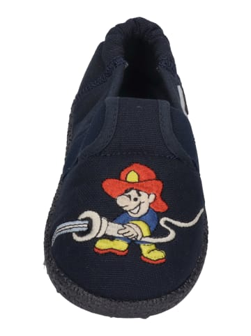 NANGA Hausschuhe FEUERWEHR 2.0 in blau
