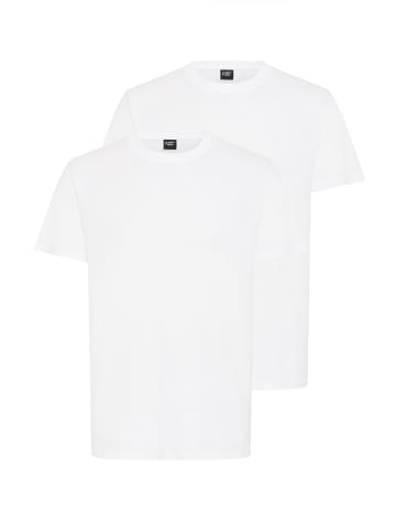 North Bend Rundhalsshirt NBGarfinkel M in Weiß