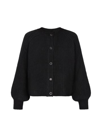 DreiMaster Damen Cardigan in Schwarz