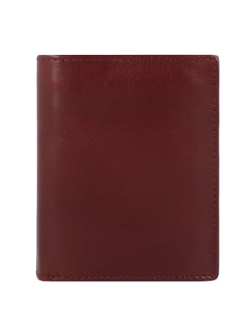 Leonhard Heyden Cambridge Geldbörse Leder 9.5 cm in rotbraun