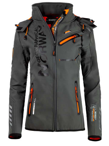 Geographical Norway Allwetterjacke XXL in Dark Grey