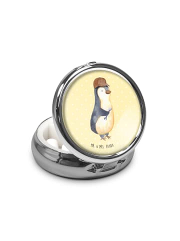 Mr. & Mrs. Panda Medikamentenbox Wenn Papa es nicht reparieren k... in Gelb Pastell