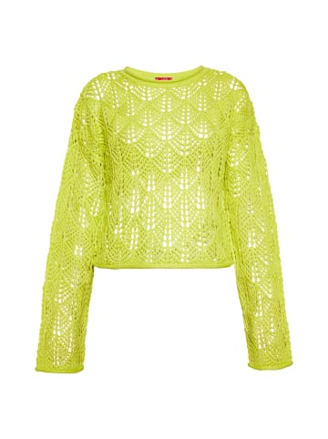 Swirly Damen Pullover in Limette
