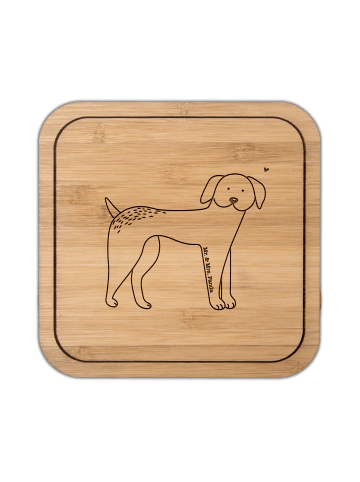 Mr. & Mrs. Panda Untersetzer Hund Dogge ohne Spruch in Transparent