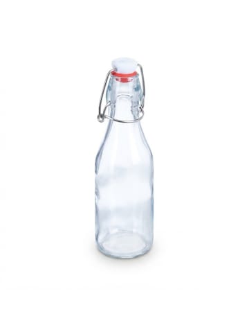 relaxdays 24 x Glasflaschen in Transparent - 250 ml