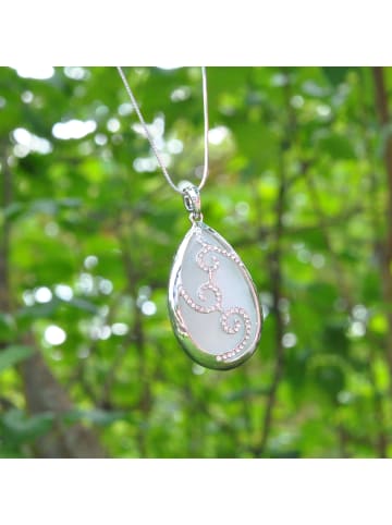 Steuer Modeschmuck Metall in silber