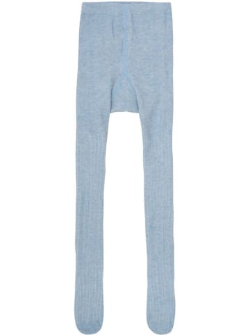 Minymo Strumpfhose "Baby Stocking with Effect On Back" in Blau