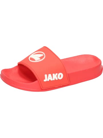 Jako Badeschuhe in fiery red/white