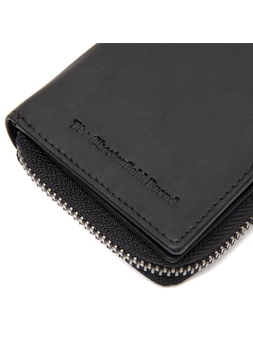 The Chesterfield Brand Osum Geldbörse RFID Schutz Leder 11 cm in black
