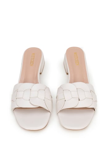 Wittchen Faux leather sandals in Beige