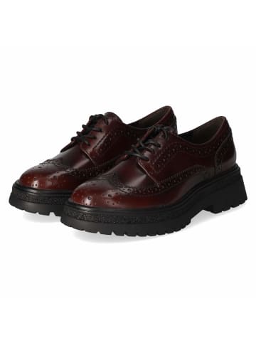 Tamaris Schnürhalbschuh in red