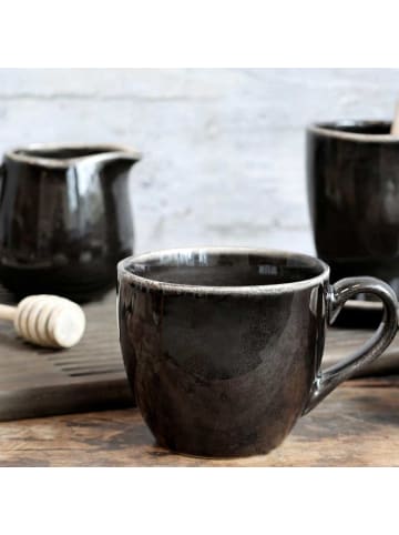 Chic Antique Becher CALAIS Schwarz mit Henkel 380 ml