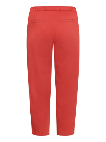 BETTY & CO Casual-Hose mit elastischem Bund in Dunkelrot
