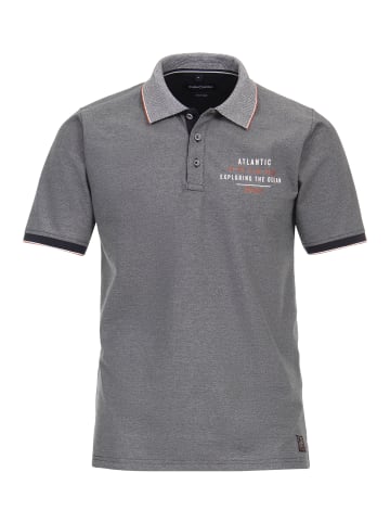 CASAMODA Polo-Shirt in graues Mittelblau