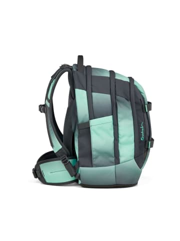 Satch Schulrucksack Gradient Mint in anthrazit