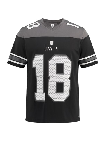 JP1880 Kurzarm T-Shirt in schwarz