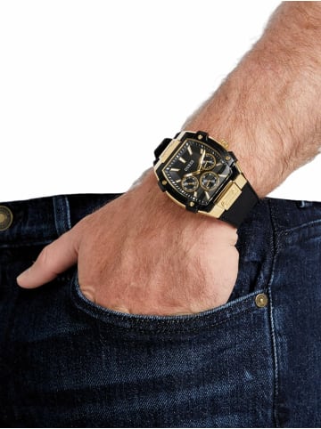 Guess Quarzuhr für Herren in Schwarz