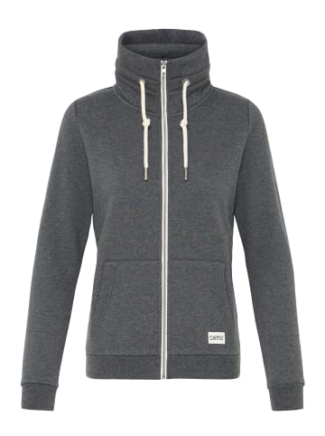 Oxmo Zip-Jacke OXBitta in Grau