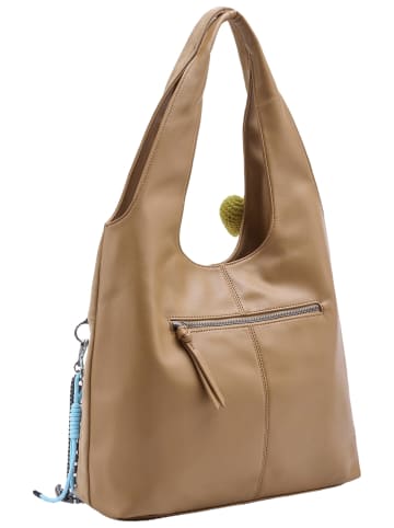 FREDsBRUDER Handtasche Beautiful Mess Hobo in Dark Sand