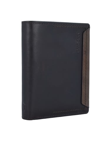 Strellson Camden Geldbörse Leder 10 cm dark brown