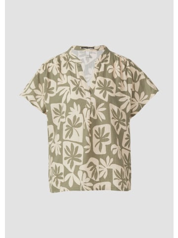 QS Bluse in 72A0_salbeigrün
