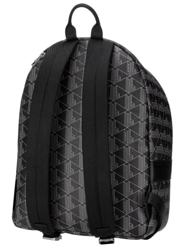 Lacoste Rucksack The Blend in Monogram Noir Gris