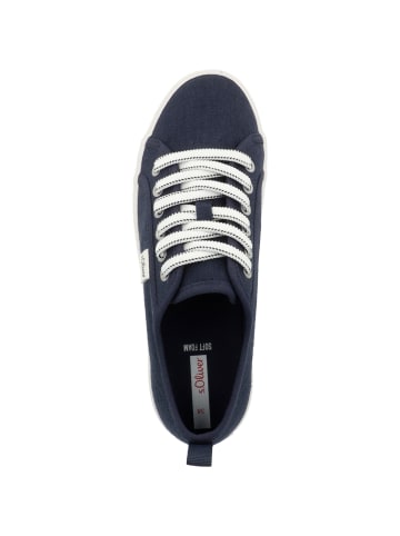 s.Oliver BLACK LABEL Sneaker low 5-23650-20 in dunkelblau