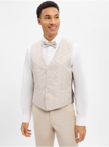 WILVORST Baukasten-Weste in beige hellgrau - 0001