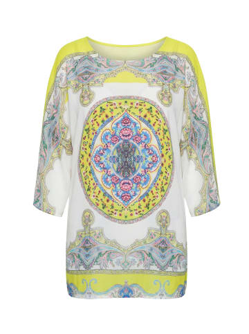 MIAMODA Bluse in zitronengelb