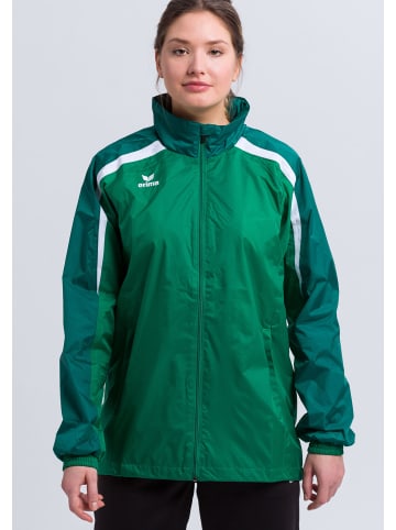 erima Liga 2.0 Allwetterjacke in smaragd/vergreen/weiss